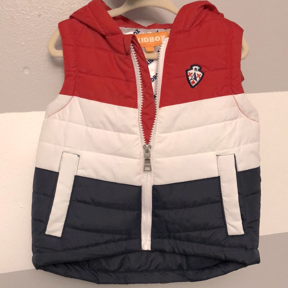 2T hoodie vest